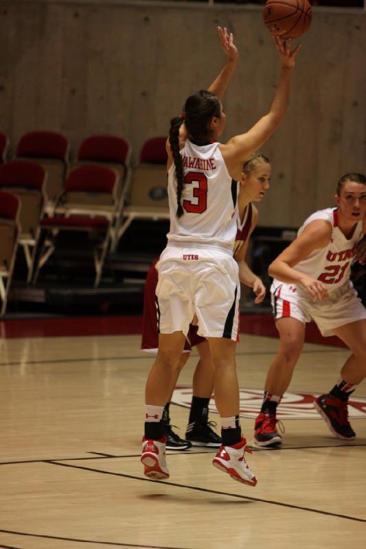 2013-11-08 21:08:35 ** Basketball, Malia Nawahine, University of Denver, Utah Utes, Wendy Anae, Women's Basketball ** 