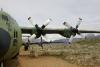 Engines of the Lockheed C-130B.