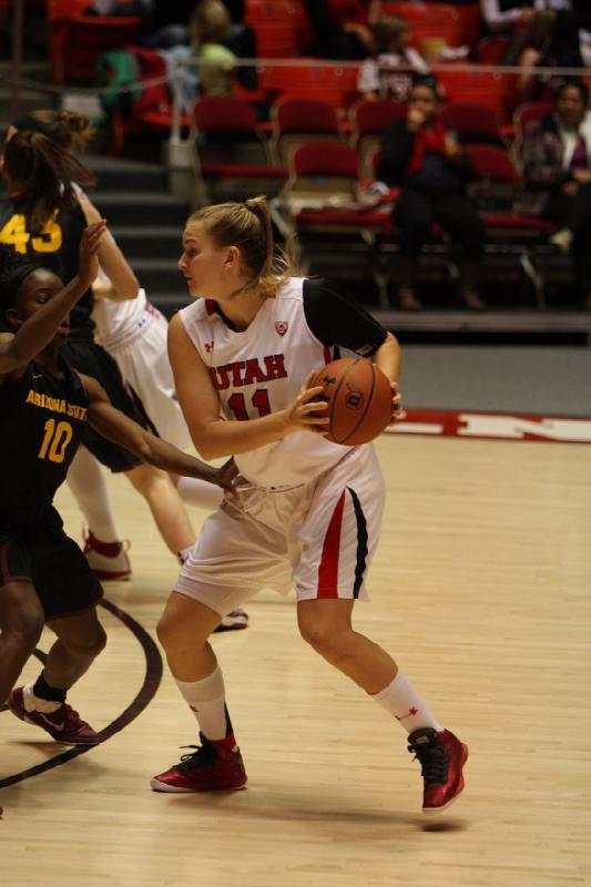 2013-01-20 15:58:10 ** Arizona State, Basketball, Michelle Plouffe, Taryn Wicijowski, Utah Utes, Women's Basketball ** 