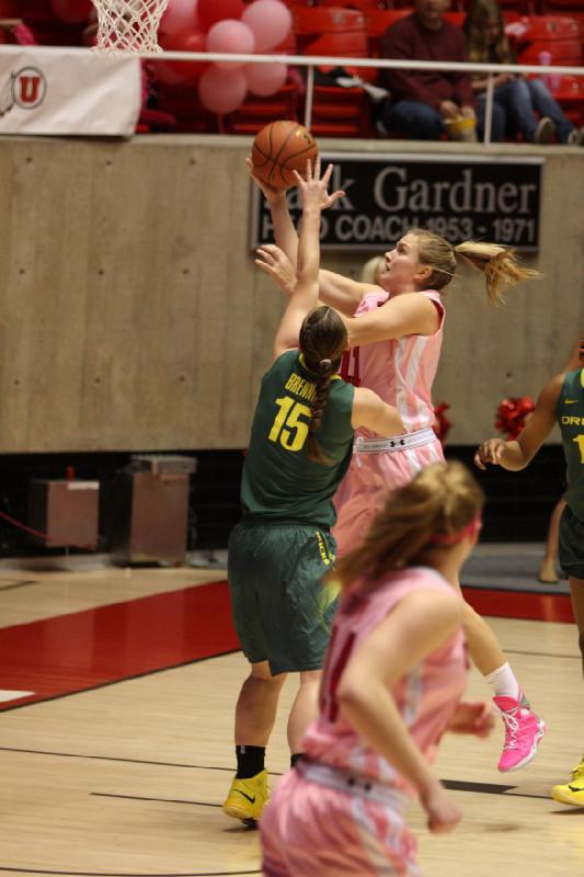 2013-02-08 19:55:30 ** Basketball, Oregon, Paige Crozon, Taryn Wicijowski, Utah Utes, Women's Basketball ** 