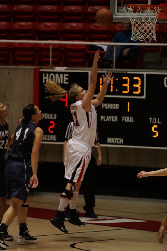 2012-03-15 19:13:27 ** Basketball, Damenbasketball, Taryn Wicijowski, Utah State, Utah Utes ** 