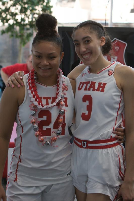 2019-02-24 14:37:36 ** Basketball, Damenbasketball, Niyah Becker, Sarah Porter, Utah Utes, Washington State ** 
