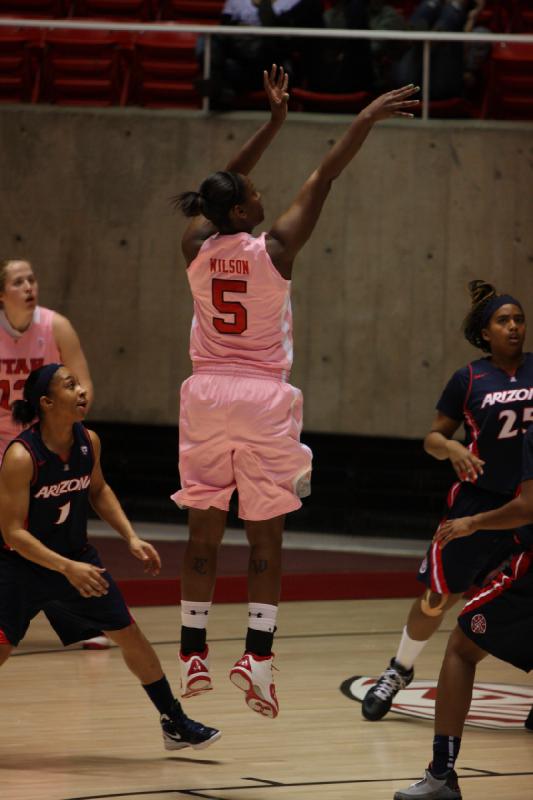 2012-02-11 14:12:01 ** Arizona, Basketball, Cheyenne Wilson, Rachel Messer, Utah Utes, Women's Basketball ** 