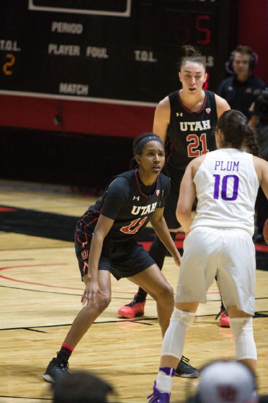 2017-02-03 21:22:12 ** Basketball, Erika Bean, Utah Utes, Washington, Wendy Anae, Women's Basketball ** 