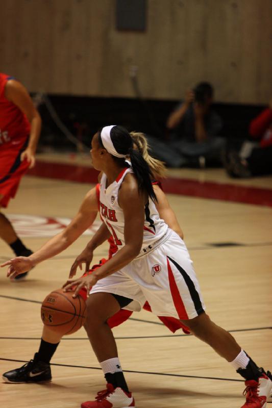 2011-11-05 17:38:11 ** Basketball, Damenbasketball, Dixie State, Janita Badon, Utah Utes ** 