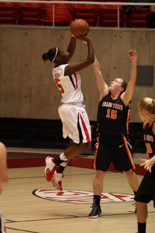 2011-12-06 19:20:03 ** Basketball, Cheyenne Wilson, Damenbasketball, Idaho State, Utah Utes ** 