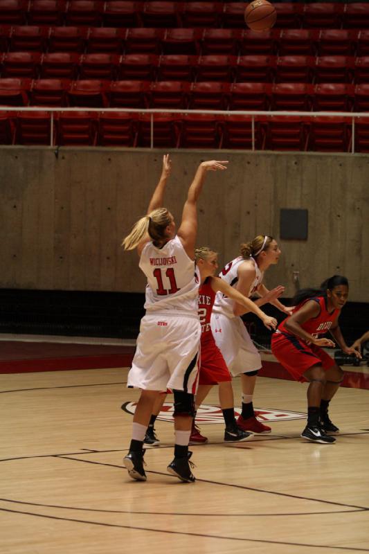 2011-11-05 17:02:47 ** Basketball, Diana Rolniak, Dixie State, Taryn Wicijowski, Utah Utes, Women's Basketball ** 