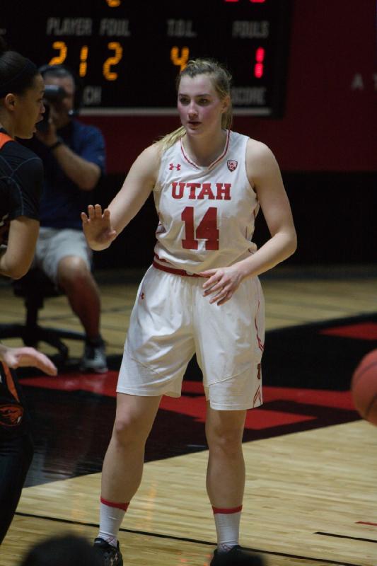 2017-02-19 14:30:45 ** Basketball, Damenbasketball, Oregon State, Paige Crozon, Utah Utes ** 