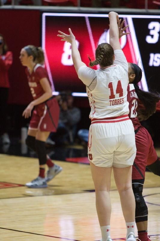 2019-01-27 12:19:35 ** Andrea Torres, Basketball, Damenbasketball, Stanford, Utah Utes ** 