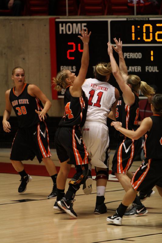 2011-12-06 19:36:55 ** Basketball, Idaho State, Taryn Wicijowski, Utah Utes, Women's Basketball ** 