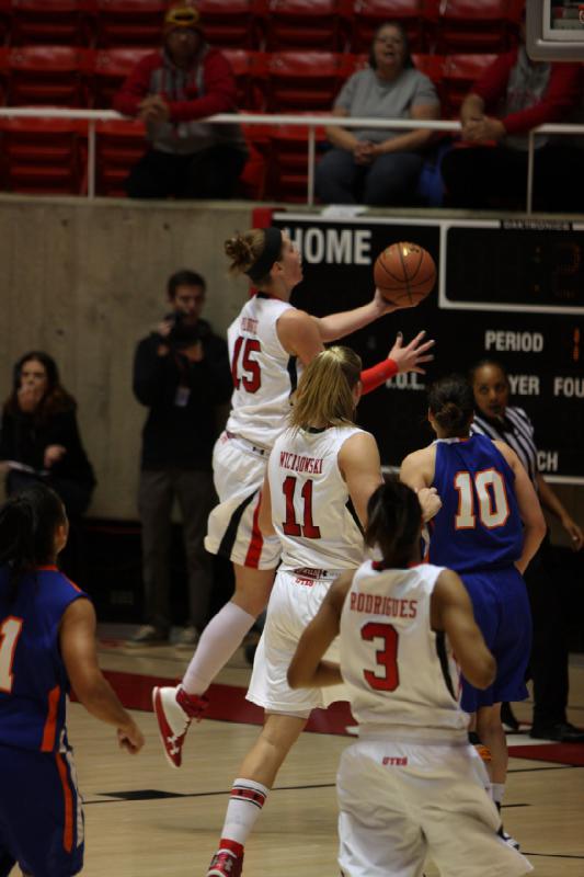 2012-12-15 15:04:41 ** Basketball, Damenbasketball, Houston Baptist Huskies, Iwalani Rodrigues, Michelle Plouffe, Taryn Wicijowski, Utah Utes ** 