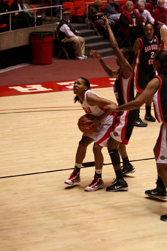 2010-02-21 15:00:38 ** Basketball, Damenbasketball, Janita Badon, SDSU, Utah Utes ** 