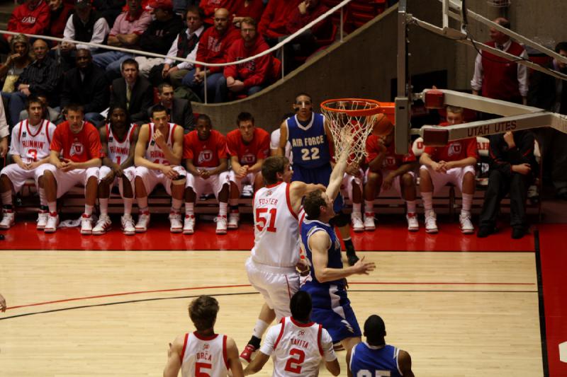 2010-01-23 16:34:58 ** Air Force, Basketball, David Foster, Jace Tavita, Luka Drca, Men's Basketball, Utah Utes ** 