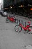 These bikes of the Deutsche Bahn (German Rail) can be rented in Hamburg.