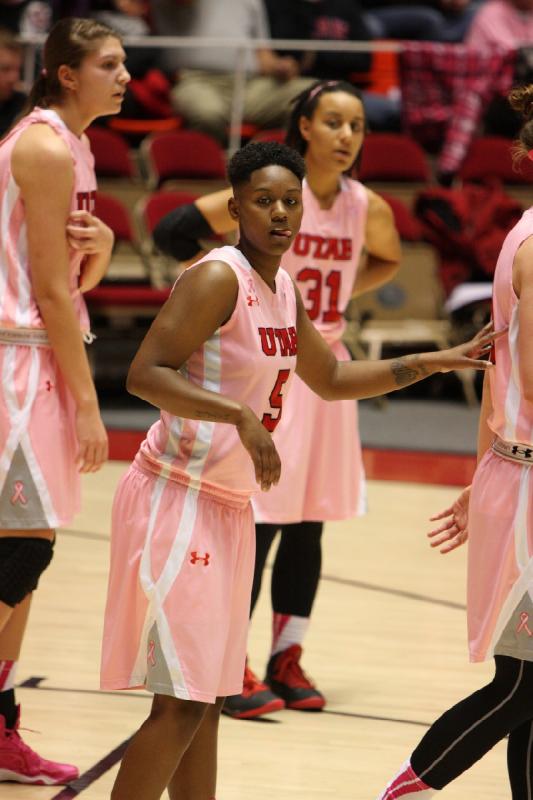 2014-02-27 19:24:07 ** Basketball, Cheyenne Wilson, Ciera Dunbar, Emily Potter, Michelle Plouffe, USC, Utah Utes, Women's Basketball ** 