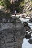 Some dare to walk very close to the falls.