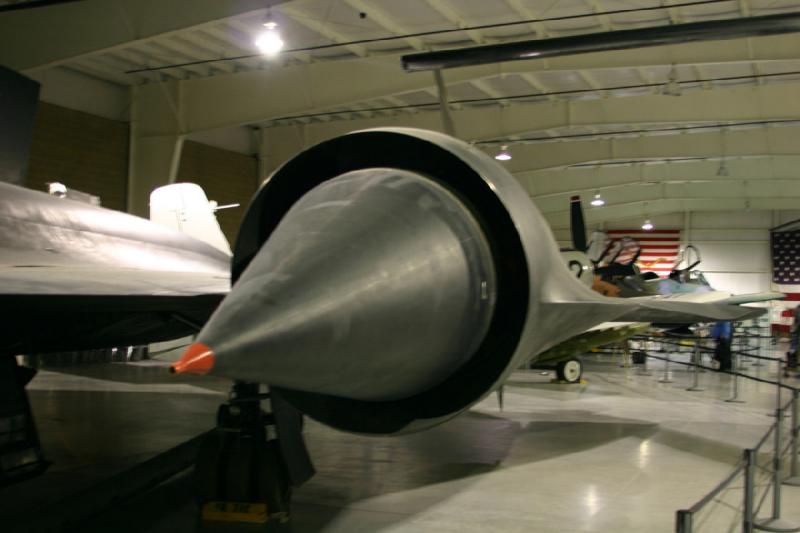 2007-04-08 13:56:52 ** Air Force, Hill AFB, Utah ** Engine of the Lockheed SR-71 'Blackbird'.