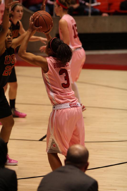 2012-01-28 16:23:25 ** Basketball, Damenbasketball, Iwalani Rodrigues, Michelle Plouffe, USC, Utah Utes ** 