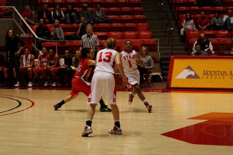 2010-01-16 15:21:07 ** Basketball, Damenbasketball, Janita Badon, Rachel Messer, UNLV, Utah Utes ** 