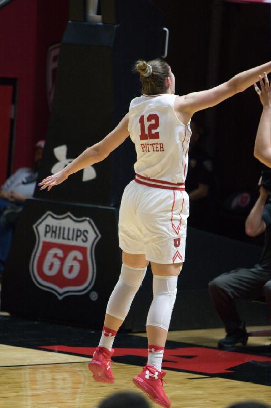 2017-02-05 12:56:34 ** Basketball, Damenbasketball, Emily Potter, Utah Utes, Washington State ** 