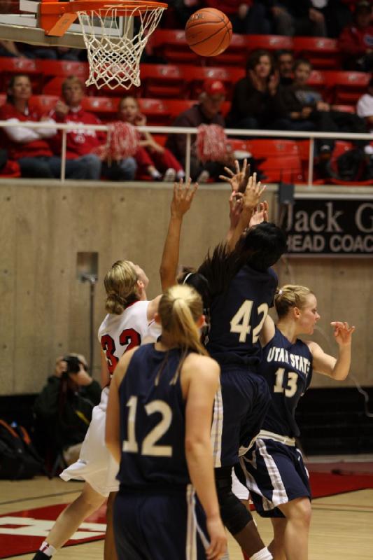 2011-01-01 15:26:11 ** Basketball, Diana Rolniak, Iwalani Rodrigues, Utah State, Utah Utes, Women's Basketball ** 