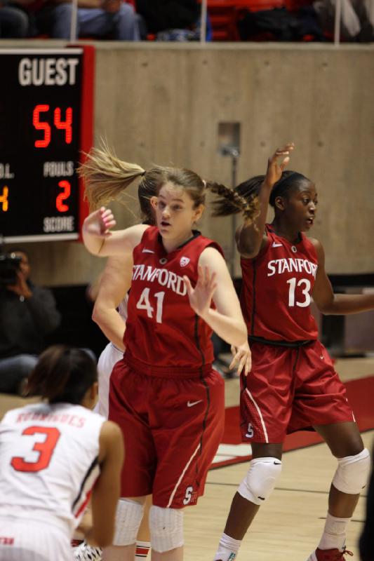 2013-01-06 15:13:20 ** Basketball, Iwalani Rodrigues, Stanford, Taryn Wicijowski, Utah Utes, Women's Basketball ** 