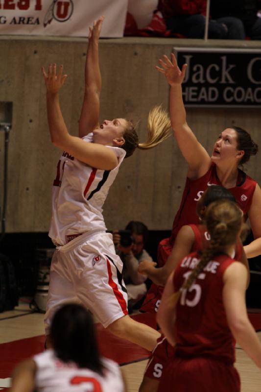 2012-01-12 20:14:27 ** Basketball, Iwalani Rodrigues, Stanford, Taryn Wicijowski, Utah Utes, Women's Basketball ** 