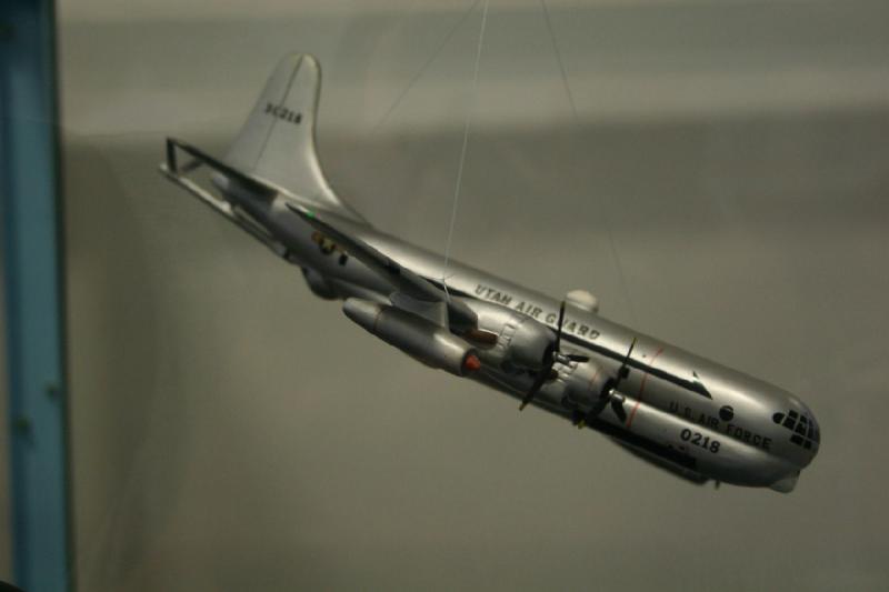 2007-04-08 14:21:28 ** Air Force, Hill AFB, Utah ** Of the Boeing C-97 'Stratofreighter' there is only a model at the museum.