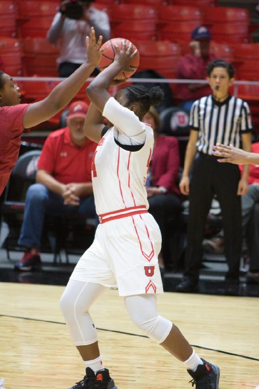 2018-11-13 20:09:49 ** Alabama, Basketball, Damenbasketball, Dre'Una Edwards, Utah Utes ** 