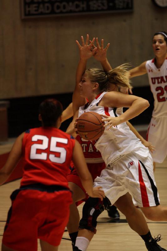 2011-11-05 18:03:13 ** Basketball, Chelsea Bridgewater, Dixie State, Taryn Wicijowski, Utah Utes, Women's Basketball ** 