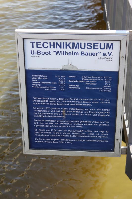 2010-04-15 15:22:42 ** Bremerhaven, Germany, Submarines, Type XXI, U 2540 ** Technical Museum U-Boot 'Wilhelm Bauer' e.V. (ex U 2540).