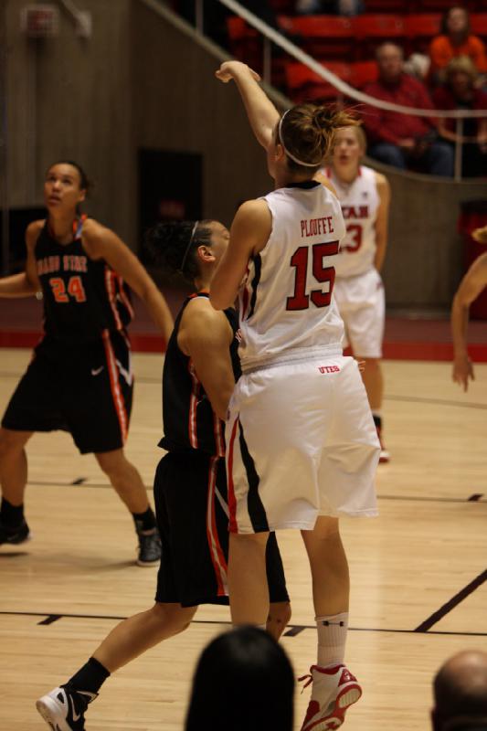 2011-12-06 20:26:04 ** Basketball, Damenbasketball, Idaho State, Michelle Plouffe, Rachel Messer, Utah Utes ** 