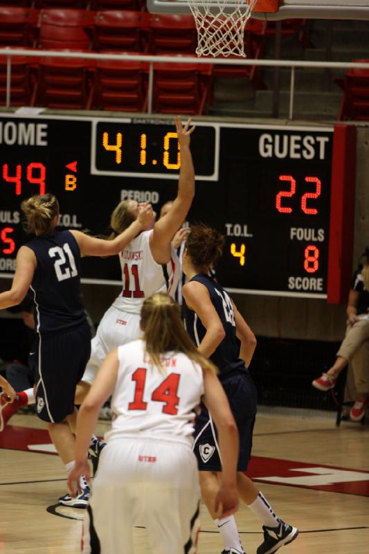 2012-11-01 19:40:49 ** Basketball, Concordia, Paige Crozon, Taryn Wicijowski, Utah Utes, Women's Basketball ** 