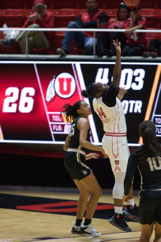 2018-11-16 19:29:36 ** Basketball, Damenbasketball, Dre'Una Edwards, Long Beach State, Utah Utes ** 