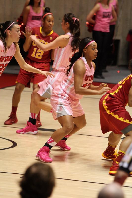 2014-02-27 19:15:21 ** Basketball, Damenbasketball, Danielle Rodriguez, Devri Owens, Malia Nawahine, USC, Utah Utes ** 
