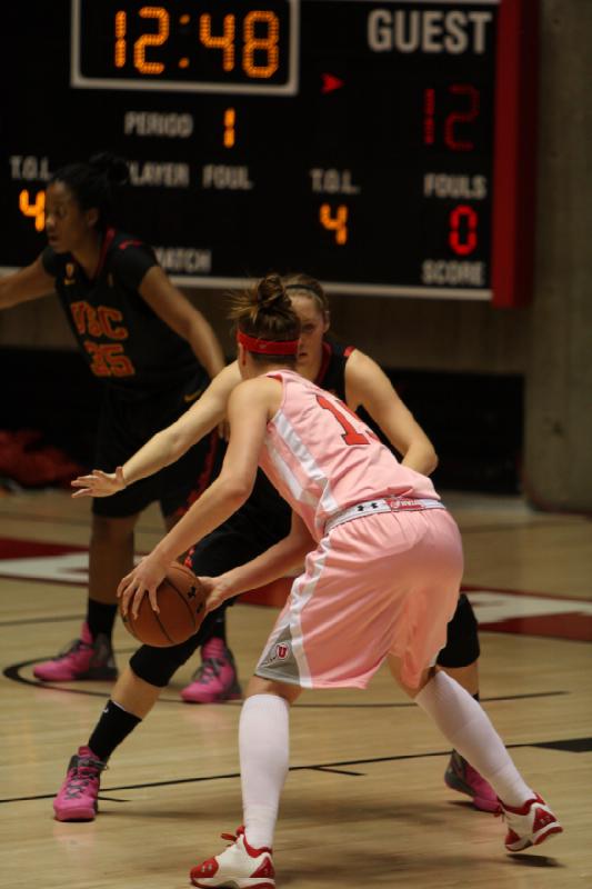 2012-01-28 15:11:55 ** Basketball, Michelle Plouffe, USC, Utah Utes, Women's Basketball ** 
