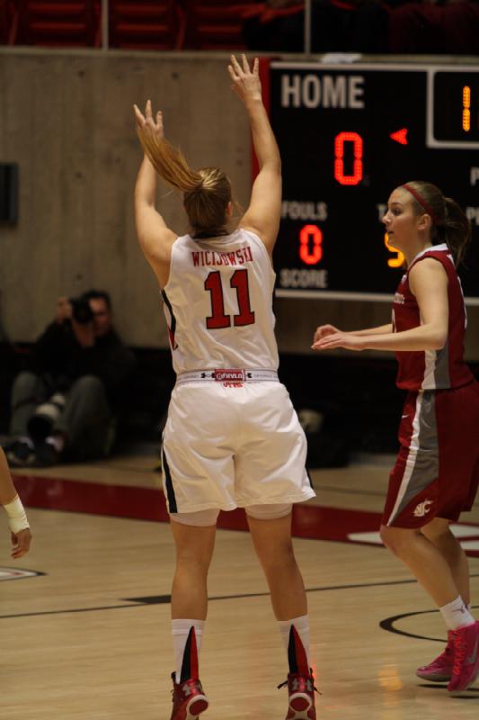 2013-02-24 14:01:28 ** Basketball, Damenbasketball, Taryn Wicijowski, Utah Utes, Washington State ** 