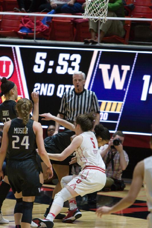 2018-02-18 14:31:34 ** Basketball, Megan Huff, Utah Utes, Washington, Women's Basketball ** 