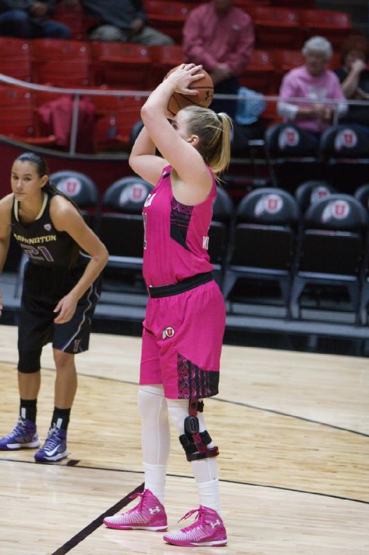 2015-02-13 20:32:51 ** Basketball, Taryn Wicijowski, Utah Utes, Washington, Women's Basketball ** 