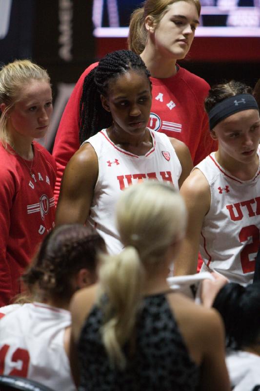 2017-11-10 17:41:51 ** Arianna Lalonde, Basketball, Damenbasketball, Dru Gylten, Nevada, Tanaeya Boclair, Tilar Clark, Utah Utes ** 