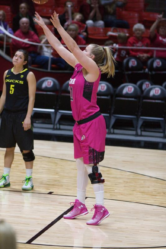 2015-02-20 20:08:42 ** Basketball, Oregon, Taryn Wicijowski, Utah Utes, Women's Basketball ** 