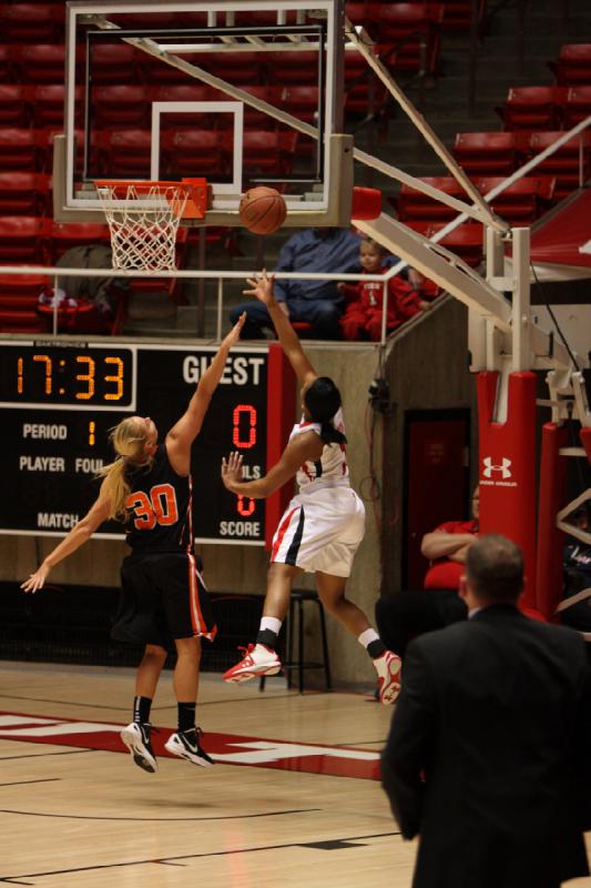 2011-12-06 19:05:33 ** Basketball, Damenbasketball, Idaho State, Janita Badon, Utah Utes ** 