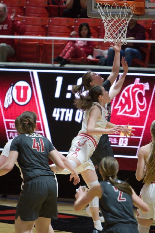 2019-02-24 13:37:30 ** Andrea Torres, Basketball, Dru Gylten, Megan Huff, Utah Utes, Washington State, Women's Basketball ** 