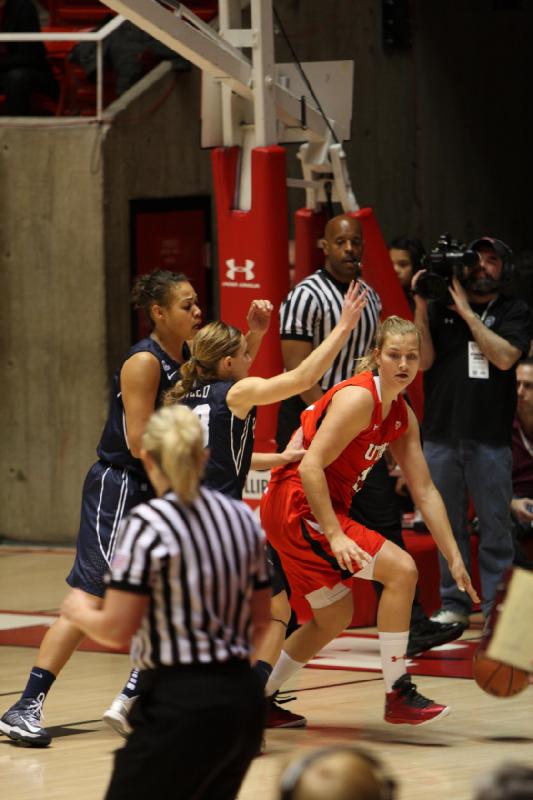2012-12-08 15:04:22 ** Basketball, BYU, Taryn Wicijowski, Utah Utes, Women's Basketball ** 