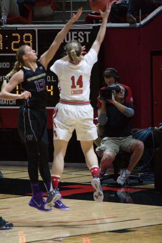 2016-01-04 18:02:23 ** Basketball, Paige Crozon, Utah Utes, Washington, Women's Basketball ** 