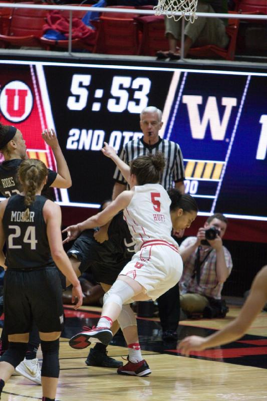 2018-02-18 14:31:34 ** Basketball, Megan Huff, Utah Utes, Washington, Women's Basketball ** 