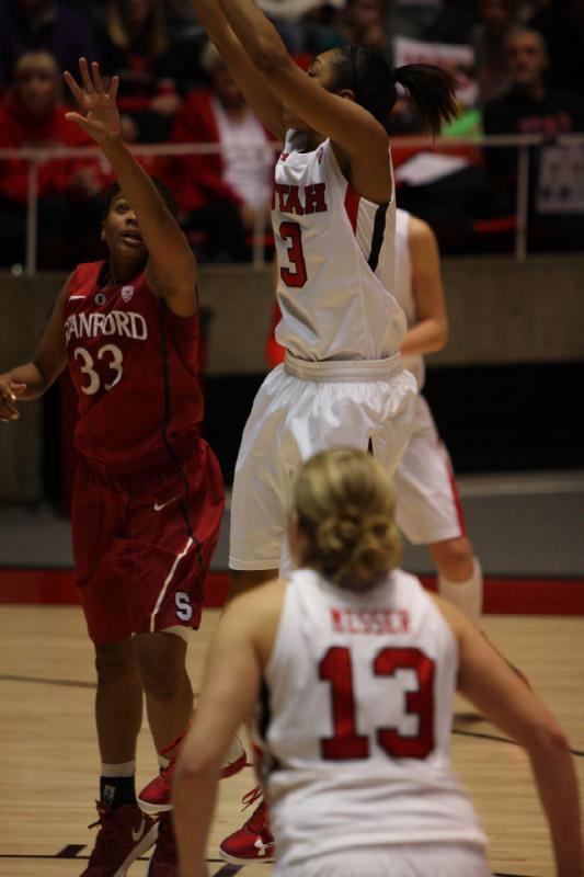 2013-01-06 15:23:24 ** Basketball, Iwalani Rodrigues, Michelle Plouffe, Rachel Messer, Stanford, Utah Utes, Women's Basketball ** 