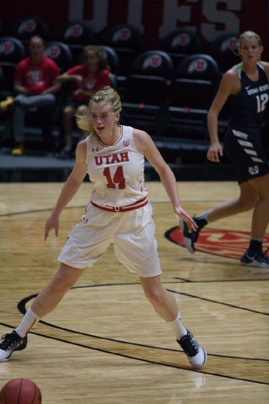 2016-12-03 15:20:48 ** Basketball, Paige Crozon, Utah State, Utah Utes, Women's Basketball ** 