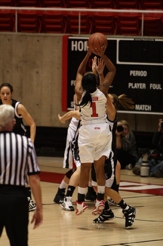 2011-12-01 19:12:26 ** Basketball, Janita Badon, Utah Utes, Weber State, Women's Basketball ** 