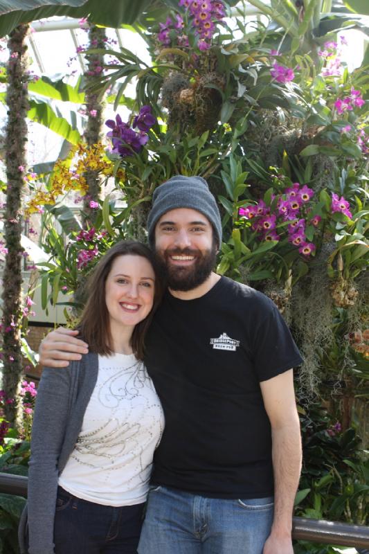 2014-03-14 11:51:33 ** Audrey, Botanical Garden, Chicago, Illinois, Jeff ** 